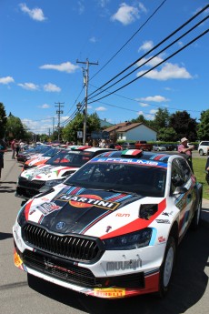 Rallye Baie-des-Chaleurs - Préparatifs et départ protocolaire