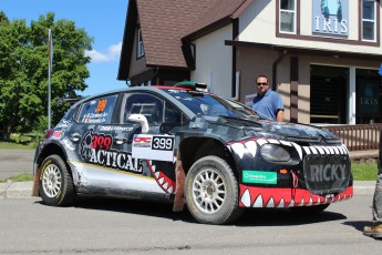 Rallye Baie-des-Chaleurs - Préparatifs et départ protocolaire