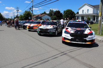 Rallye Baie-des-Chaleurs - Préparatifs et départ protocolaire