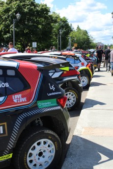 Rallye Baie-des-Chaleurs - Préparatifs et départ protocolaire