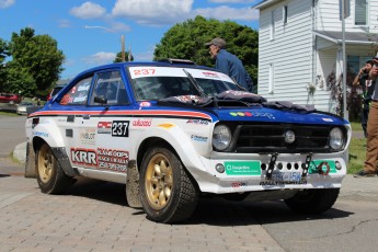 Rallye Baie-des-Chaleurs - Préparatifs et départ protocolaire