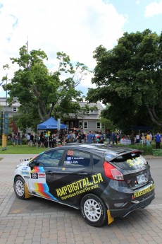 Rallye Baie-des-Chaleurs - Préparatifs et départ protocolaire