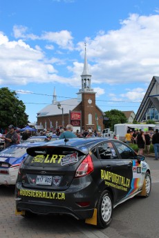 Rallye Baie-des-Chaleurs - Préparatifs et départ protocolaire