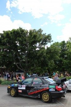 Rallye Baie-des-Chaleurs - Préparatifs et départ protocolaire