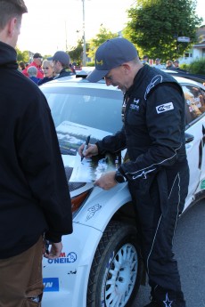 Rallye Baie-des-Chaleurs - Préparatifs et départ protocolaire