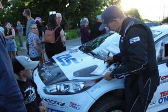 Rallye Baie-des-Chaleurs - Préparatifs et départ protocolaire