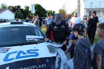 Rallye Baie-des-Chaleurs - Préparatifs et départ protocolaire