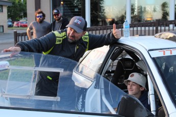 Rallye Baie-des-Chaleurs - Préparatifs et départ protocolaire
