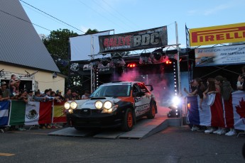 Rallye Baie-des-Chaleurs - Préparatifs et départ protocolaire