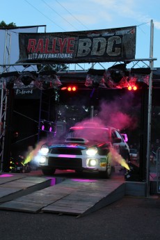 Rallye Baie-des-Chaleurs - Préparatifs et départ protocolaire