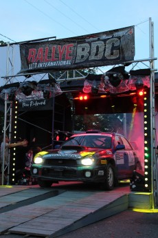 Rallye Baie-des-Chaleurs - Préparatifs et départ protocolaire