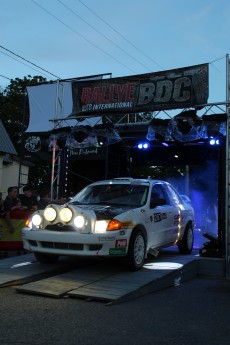 Rallye Baie-des-Chaleurs - Préparatifs et départ protocolaire