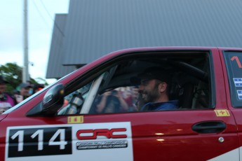 Rallye Baie-des-Chaleurs - Préparatifs et départ protocolaire