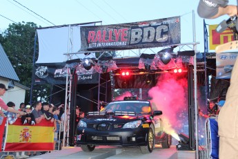 Rallye Baie-des-Chaleurs - Préparatifs et départ protocolaire