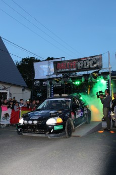 Rallye Baie-des-Chaleurs - Préparatifs et départ protocolaire