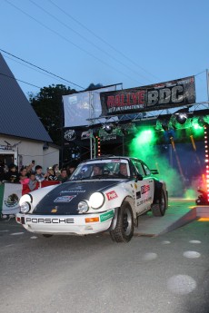 Rallye Baie-des-Chaleurs - Préparatifs et départ protocolaire