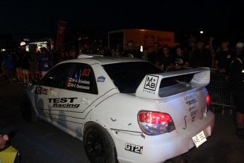 Rallye Baie-des-Chaleurs - Préparatifs et départ protocolaire