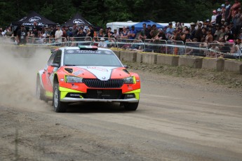 Rallye Baie-des-Chaleurs - Étapes de samedi