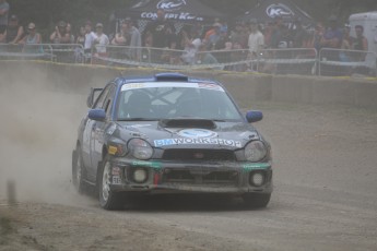 Rallye Baie-des-Chaleurs - Étapes de samedi