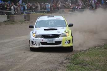 Rallye Baie-des-Chaleurs - Étapes de samedi