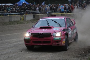 Rallye Baie-des-Chaleurs - Étapes de samedi