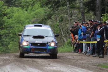 Rallye Baie-des-Chaleurs - Étapes de dimanche