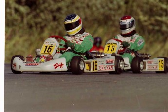Retour dans le passé - Karting à St-Hilaire - Octobre 1998