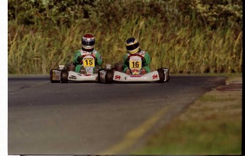 Retour dans le passé - Karting à St-Hilaire - Octobre 1998
