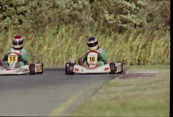 Retour dans le passé - Karting à St-Hilaire - Octobre 1998