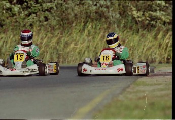 Retour dans le passé - Karting à St-Hilaire - Octobre 1998