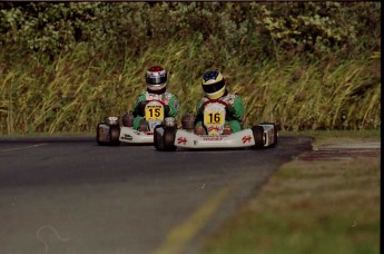 Retour dans le passé - Karting à St-Hilaire - Octobre 1998