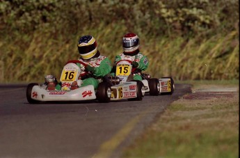 Retour dans le passé - Karting à St-Hilaire - Octobre 1998