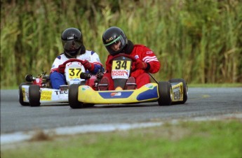 Retour dans le passé - Karting à SH - octobre 1999