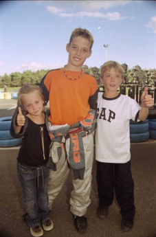 Retour dans le passé - Karting à Grand-Mère - 2003