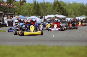 Retour dans le passé - Karting à Grand-Mère - juillet 2003