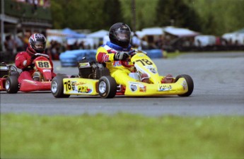 Retour dans le passé - Karting à Grand-Mère - juillet 2003