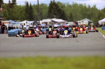 Retour dans le passé - Karting à Grand-Mère - juillet 2003