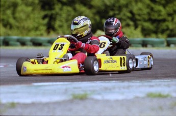 Retour dans le passé - Karting à SRA - juillet 2004