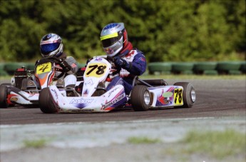 Retour dans le passé - Karting à SRA - juillet 2004
