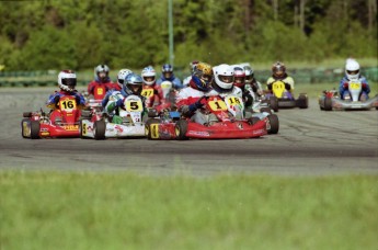 Retour dans le passé - Karting à SRA - juillet 2004