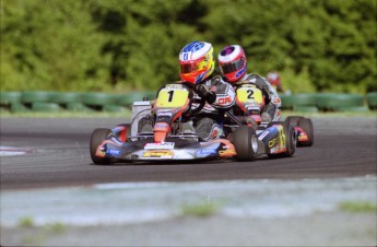 Retour dans le passé - Karting à SRA - juillet 2004
