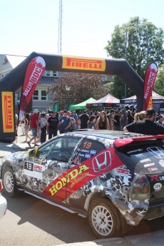 Rallye Baie-des-Chaleurs 2025 - Départ protocolaire et Shakedown