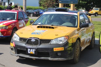 Rallye Baie-des-Chaleurs 2025 - Départ protocolaire et Shakedown