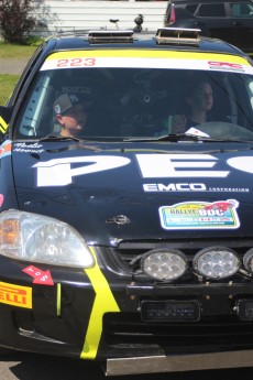 Rallye Baie-des-Chaleurs 2025 - Départ protocolaire et Shakedown