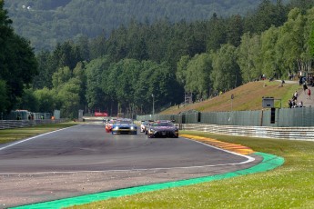 24 Heures de Spa 2025 - Départ et premières heures