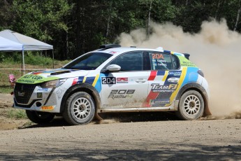 Rallye Baie-des-Chaleurs 2025 - Étapes samedi