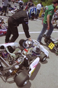 Retour dans le passé - Karting à SRA - juin 2004