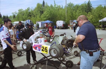 Retour dans le passé - Karting à SRA - juin 2004