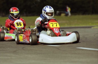Retour dans le passé - Karting à Grand-Mère - septembre 2004
