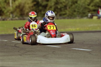 Retour dans le passé - Karting à Grand-Mère - septembre 2004